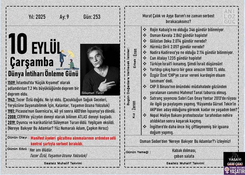 Dünya İntiharı Önleme Günü 1